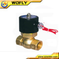 Low price 12v solenoid exhaust valve
